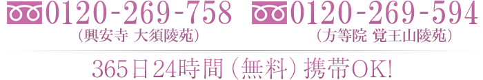 フリーダイヤル　0120-8194-26　365日24時間（無料）携帯OK!